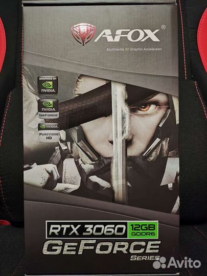 Новая видеокарта afox RTX 3060 12GB
