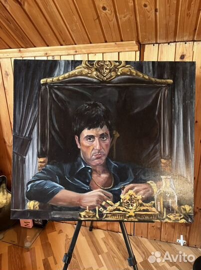 Тони монтана картина