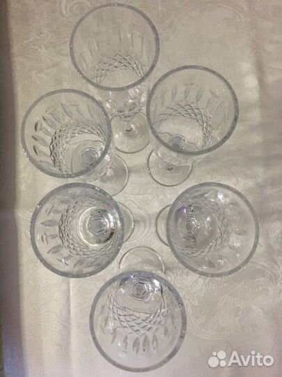 Хрустальные фужеры для шампанского