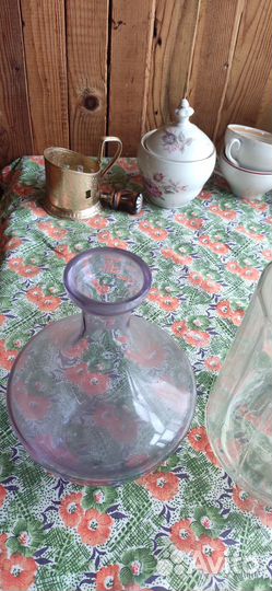 Штофы и графины СССР