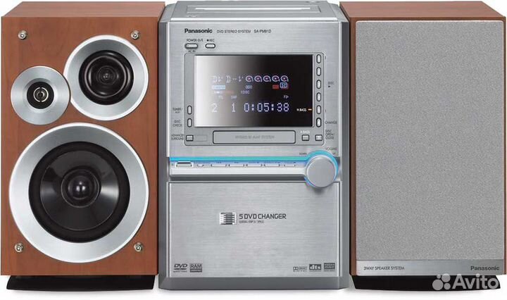 Hi-Fi DVD-микросистема Panasonic SC-PM91DEE-S