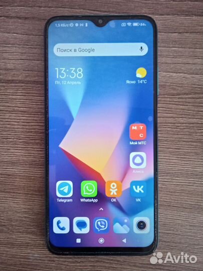 Xiaomi Redmi Note 9T, 6/128 ГБ