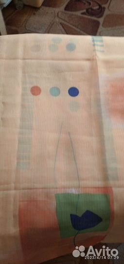 Тюль вуаль бу 1шт