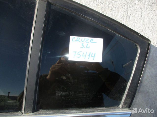 Стекло двери З/Л (форточка) Chevrolet Cruze