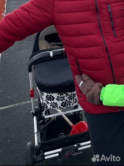 Коляска 2 в 1 hartan vip xl черная