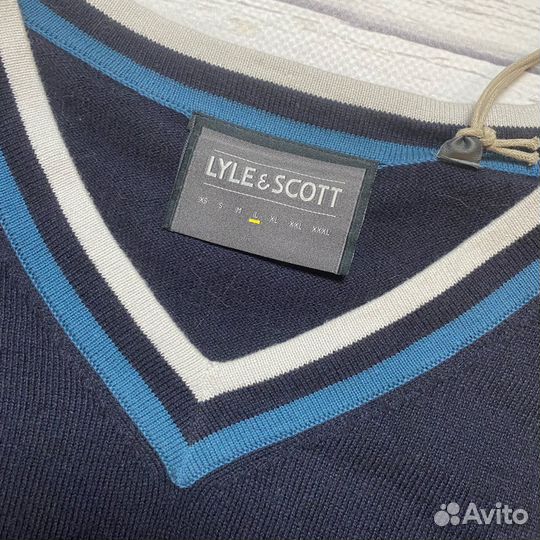 Новый Джемпер Lyle Scott размер L оригинал