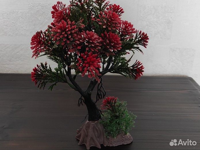 Искусственная сакура для аквариума