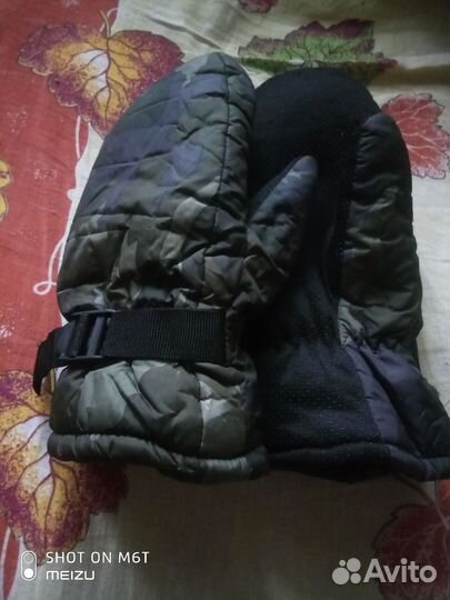 Варежки мужские