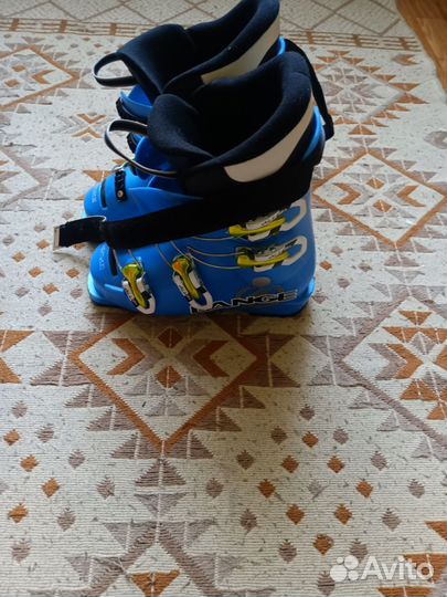 Горные лыжи детские 120 см комплект