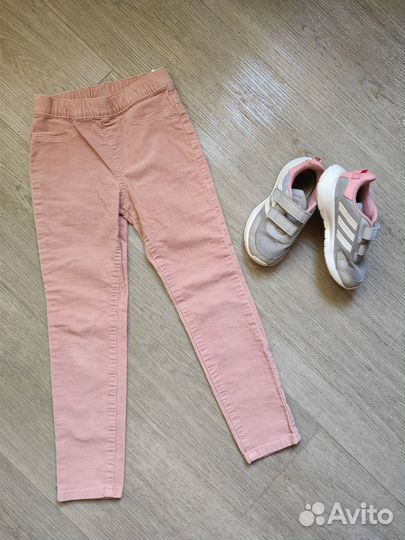 Штаны hm 116 и кроссовки adidas 9k