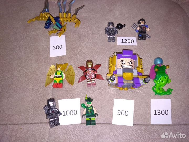 Lego super heroes минифигурки и постройки оригина