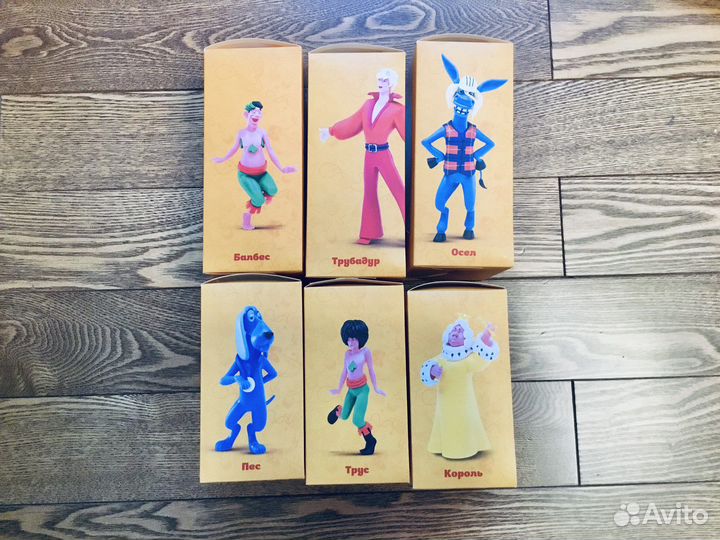 Бременские музыканты Prosto toys 6 фигурок