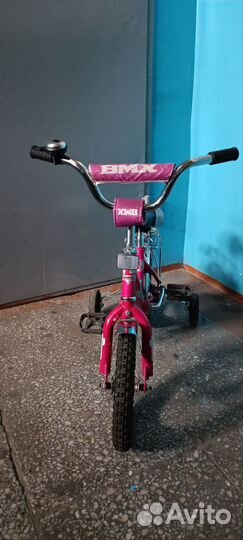 Детский велосипед с ручкой бу