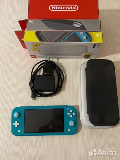 Nintendo switch lite с играми
