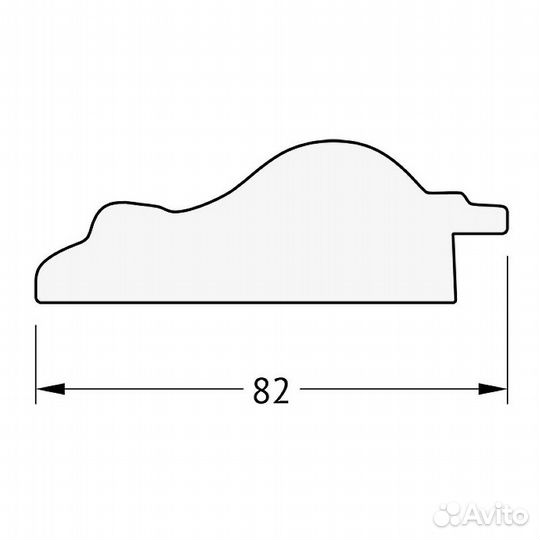 Зеркало Evoform Exclusive 105х75 BY 1292 с фацето