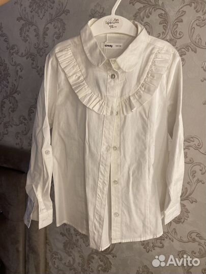 Рубашка для девочки 122