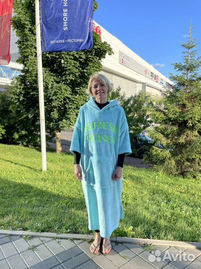 Пончо для переодевания серф\вейк\кайт