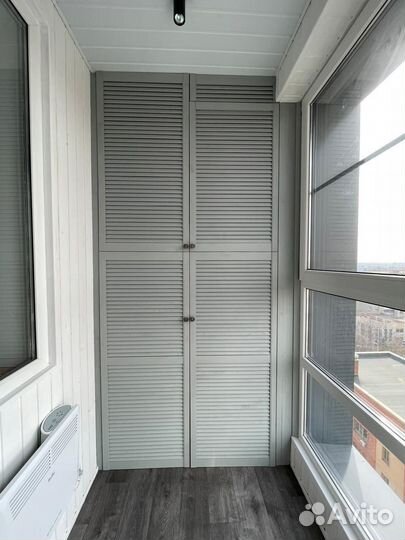 Отделка балконов и лоджий под ключ. Остекление