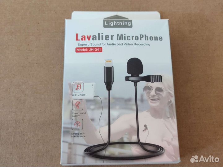 Микрофон петличка для iPhone