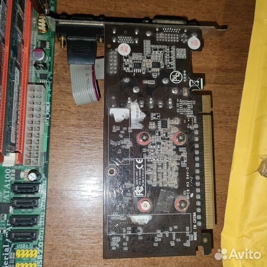 Материнская плата комплект 775