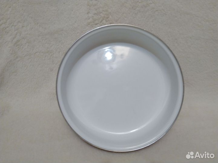 Сковорода эмалированная сотейник с крышкой