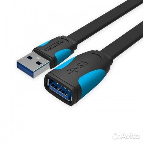 Кабель удлинитель USB3.0 аm/AF 1м Vention #153073