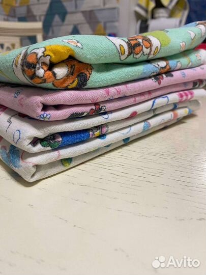 Пеленки фланелевые