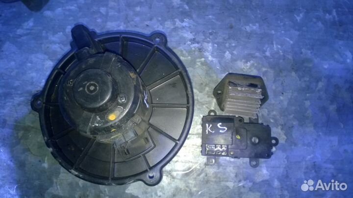 Kia shuma вентилятор отопителя реостат печки