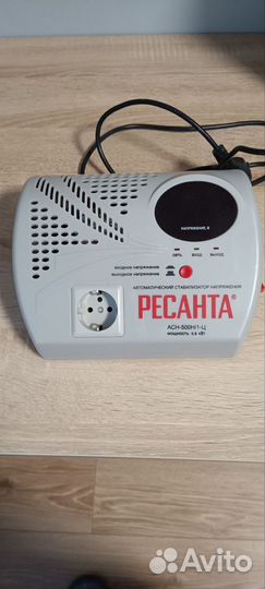 Стабилизатор напряжения Ресанта асн-500/1-Ц