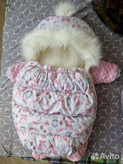 Конверт на выписку зимний