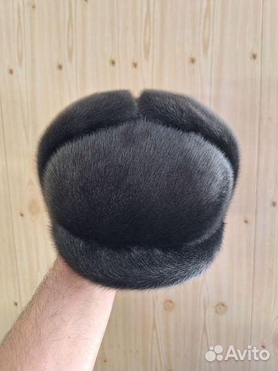 Меховая мужская кепка из нерпы