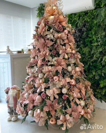 Ёлка с игрушками в аренду