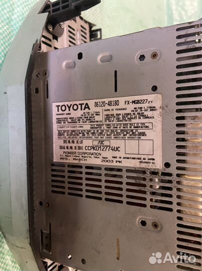 Магнитола штатная Lexus Rx 300/330/350