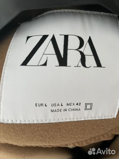 Пальто мужское zara