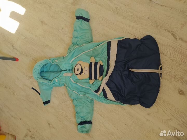 Конверт на выписку для мальчика зима