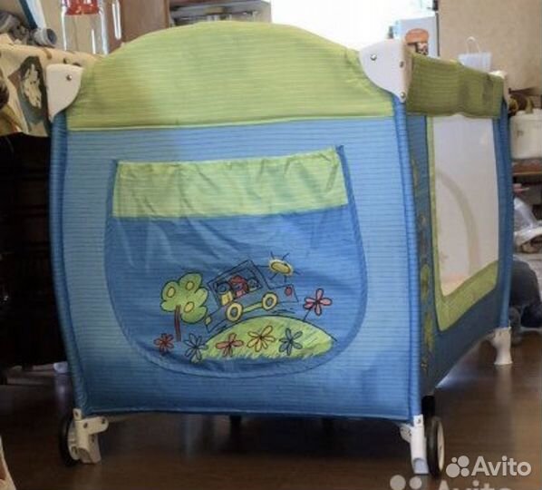 Детская кровать манеж