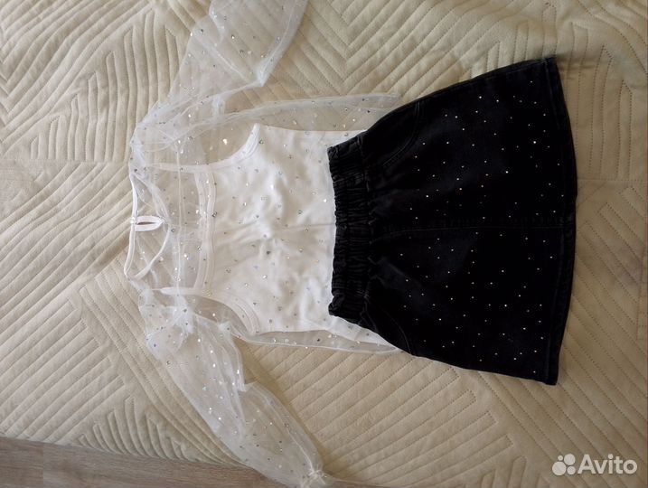 Юбка с кофточкой