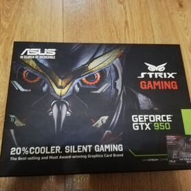 Видеокарта asus strix-GTX950-DC2-2GD5-gaming