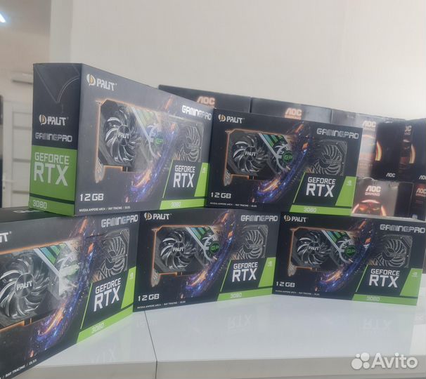 Видеокарта Palit GeForce RTX 3080 GamingPro 12GB