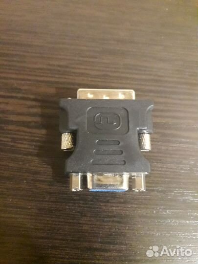 Переходник с DVI-A на VGA. (новый)