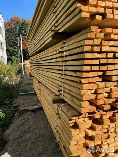 Брус обрезной 200х200х6000мм 1 сорт ГОСТ