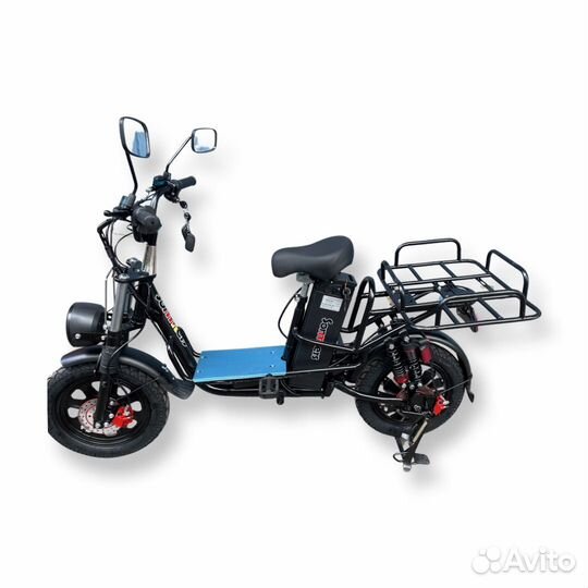 Электровелосипед monster venom black