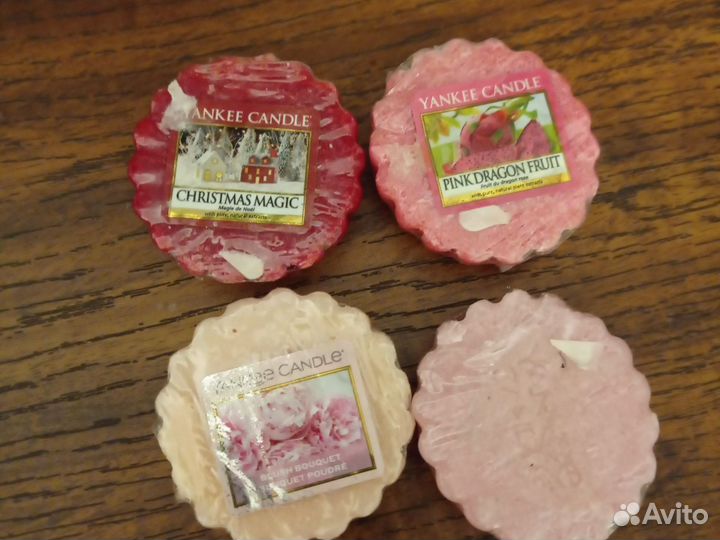 Воск Yankee Candle 4шт