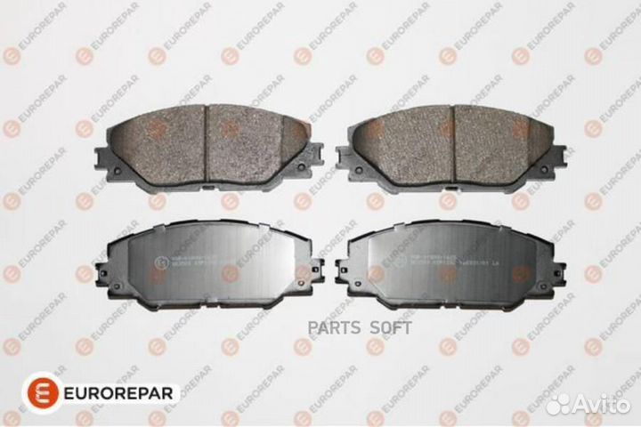 Eurorepar 1623054480 Колодки toyota RAV 4 06