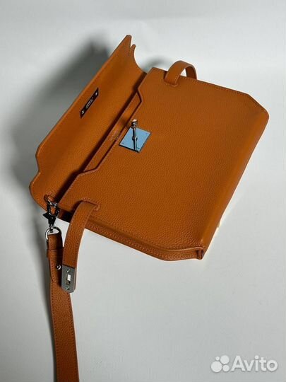 Мужской кожаный клатч Hermes