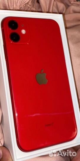 Apple iPhone 11 Red 64gb,гарантия