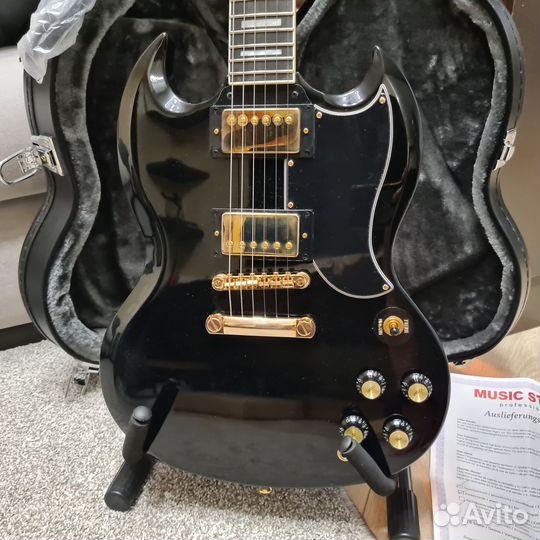 Epiphone SG Custom Ebony