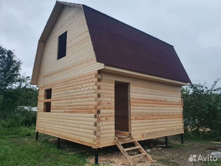 Строительство домов из профилированного бруса