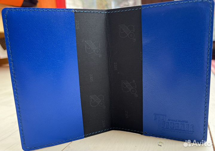 Обложка на паспорт натуральная кожа