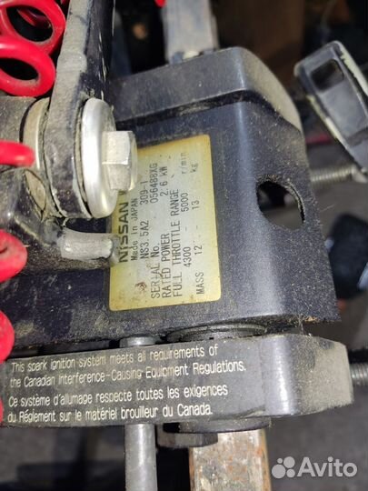 Продам лодочный мотор nissan marine 3,5